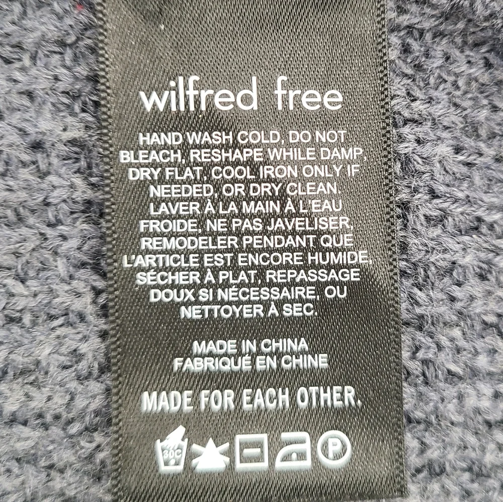 Wilfred Free Pure Merino Wool Textured Crewneck Sweater - Picture 8 of 10